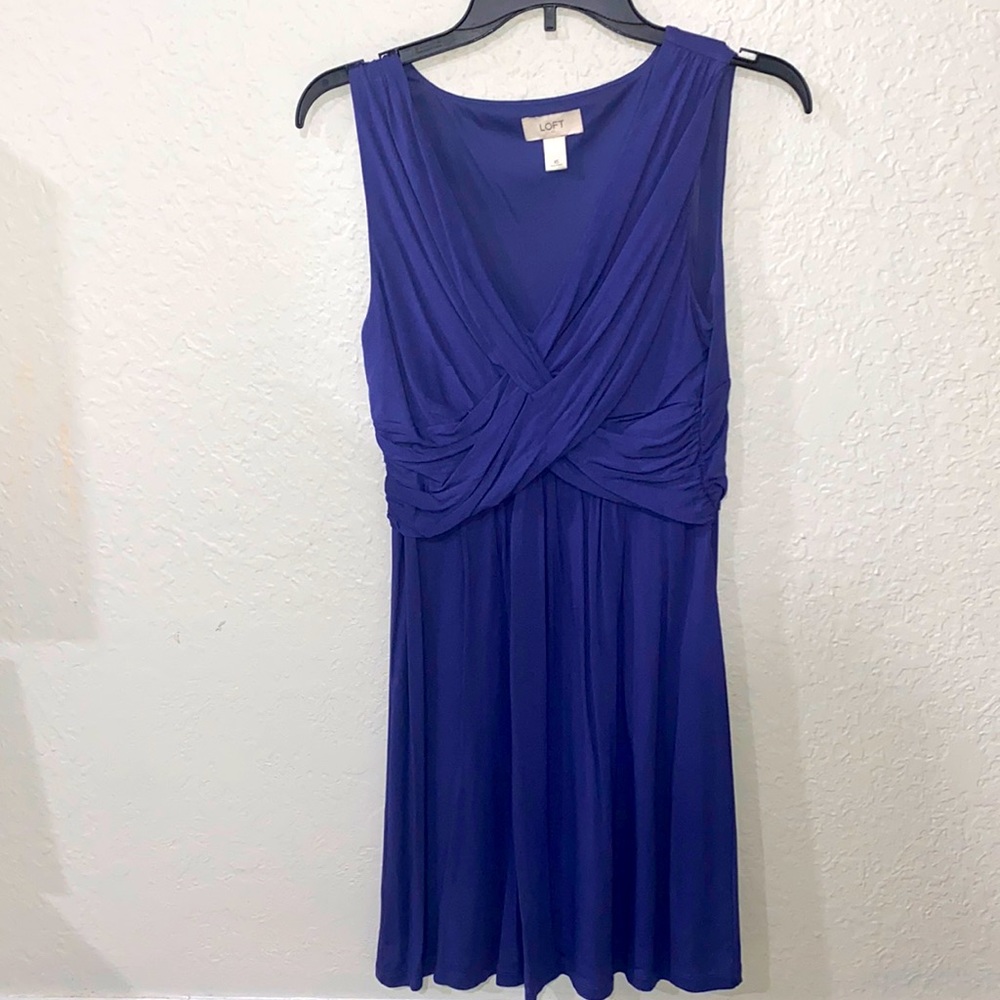 Light and flattering blue dress